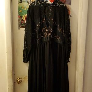 A Fame and Partners evening gown.